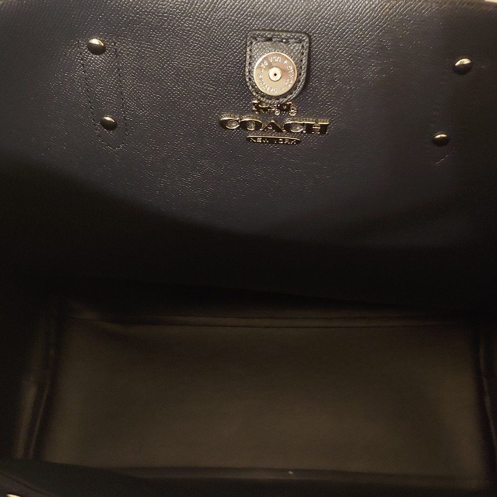 Coach Town Tote Signature Canvas Denim Midnight - Picture 7 of 7